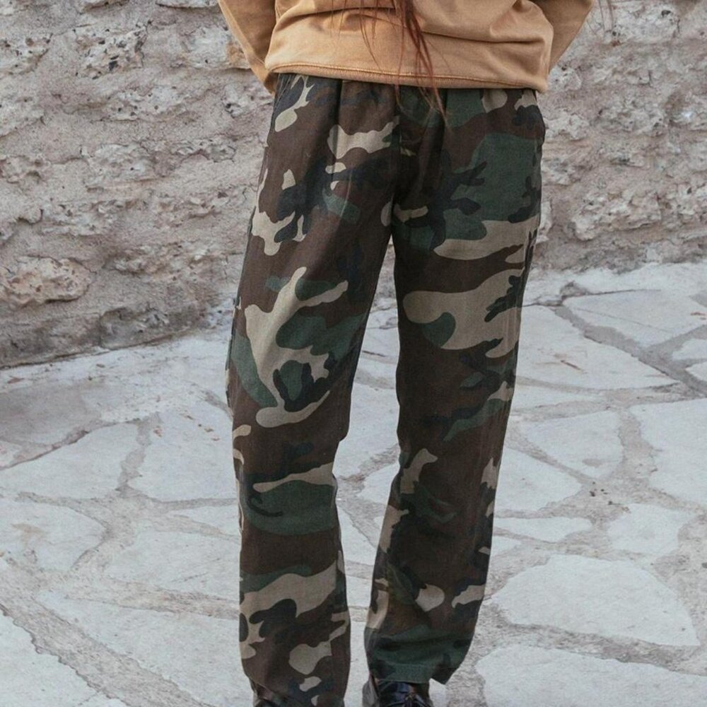 Steel City unisex camo trouser, XS